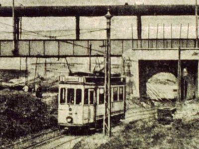 Historische Bahn neue Strecke Wattenscheider Straße